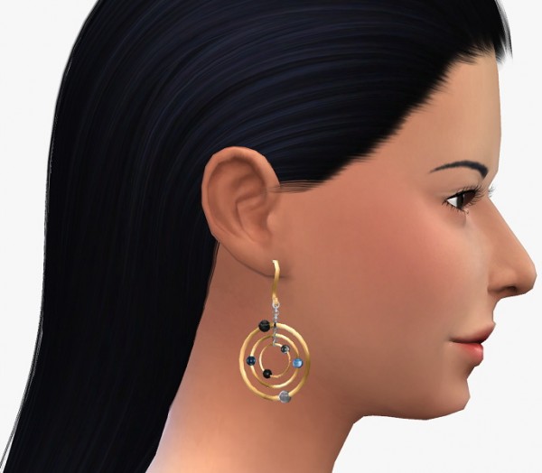  19 Sims 4 Blog: Earrings set 9