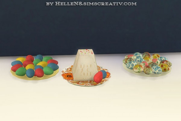  Sims Creativ: Easter set by HelleN