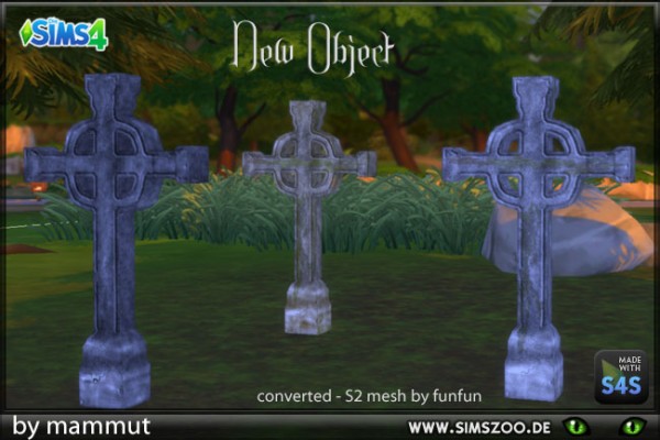  Blackys Sims 4 Zoo: Gothic Cross by mammut