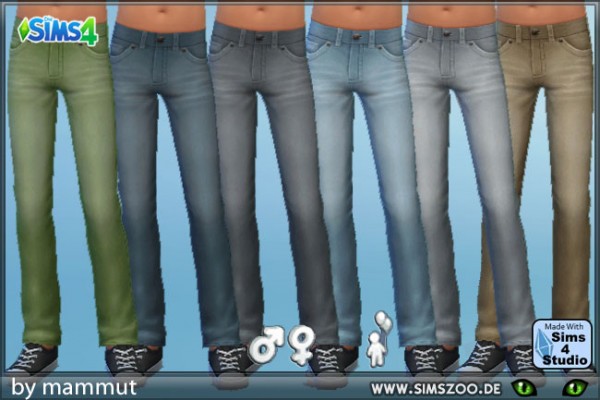  Blackys Sims 4 Zoo: Jeans 1 by Mammut