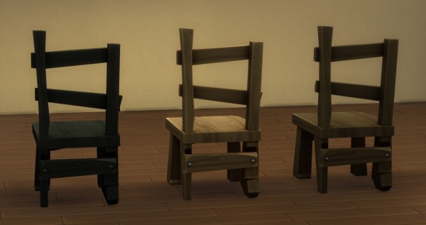  Mod The Sims: Country Cottage Dining Chair by ironleo78