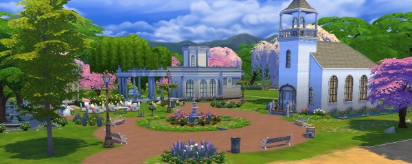  Mod The Sims: Magnolia Park rebuild for weddings by Bunny m