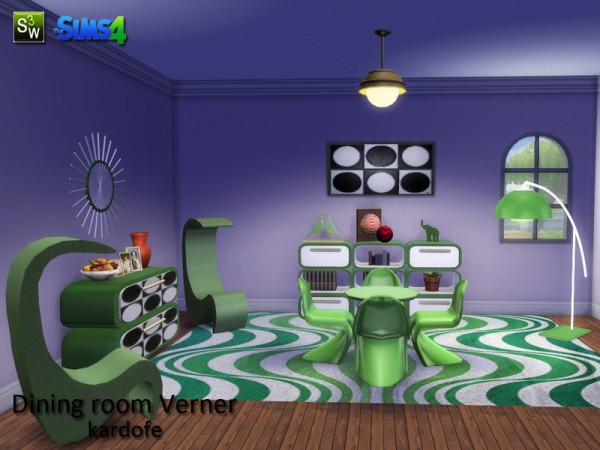  The Sims Resource: Dining room Verner by Kardofe