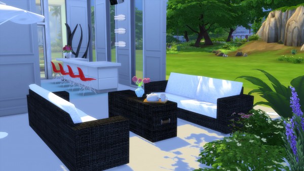  Mod The Sims: Garden Furnitures   Set by Wallpaper recolors