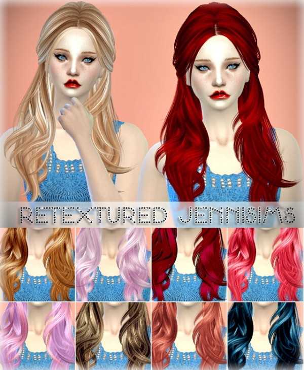  Jenni Sims: Butterflysims 078 Hair and 091 retextured