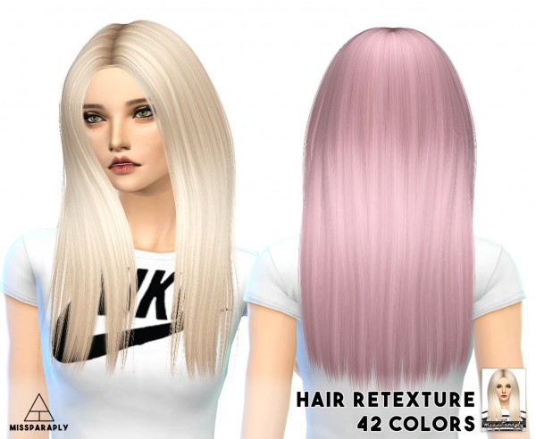  Miss Paraply: Hair retexture   Alesso 50′s   42 colors