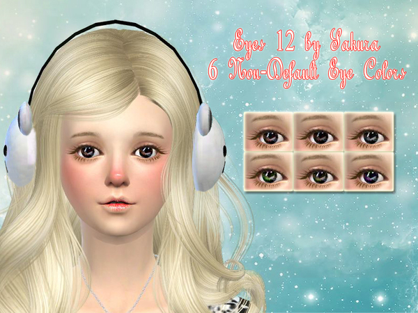  The Sims Resource: Eyes 12 by SakuraPhan