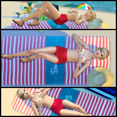  My Fabulous Sims: Summer Pose by Dreacia