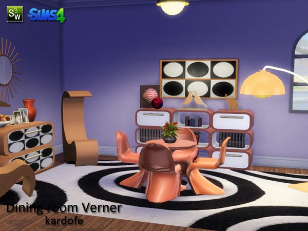  The Sims Resource: Dining room Verner by Kardofe