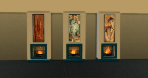Mod The Sims: Fireplace by Adonis Pluto