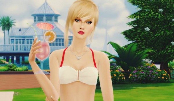  My Fabulous Sims: Beach Cocktail Pose by Dreacia