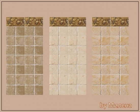  Sims 3 by Mulena: Tiles Italian Country