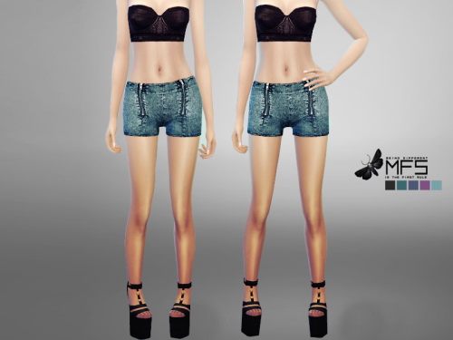 MissFortune Sims: Chloe Shorts