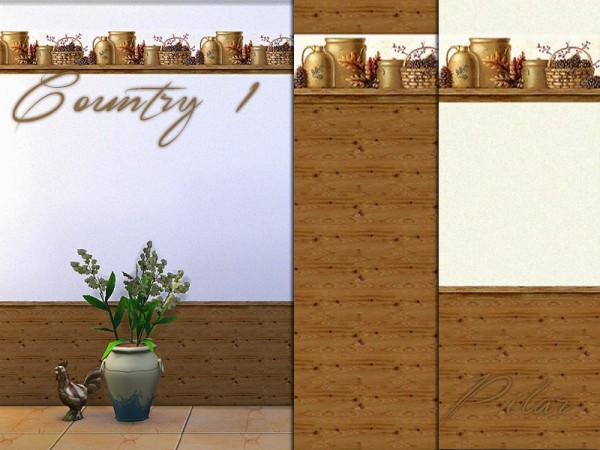  SimControl: Country Wall by Pilar