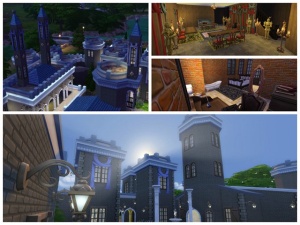 Sims Fans: Winterfell Castle inspired by Game of Thrones by Sim4Fun