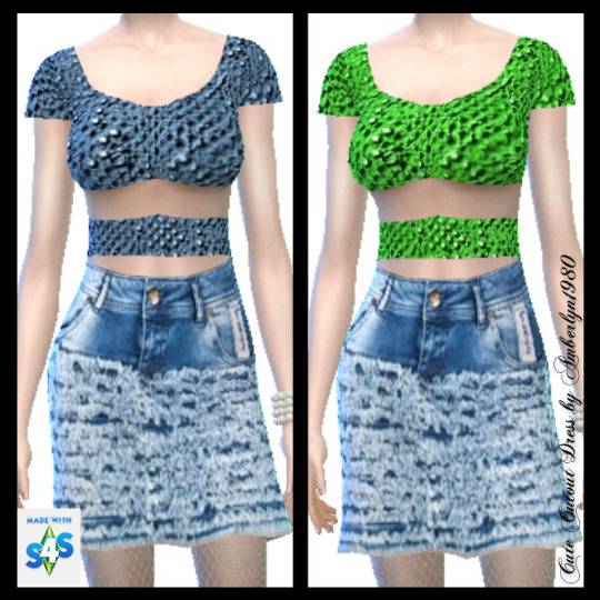  Amberlyn Designs Sims: Ruffle Jeans Collection
