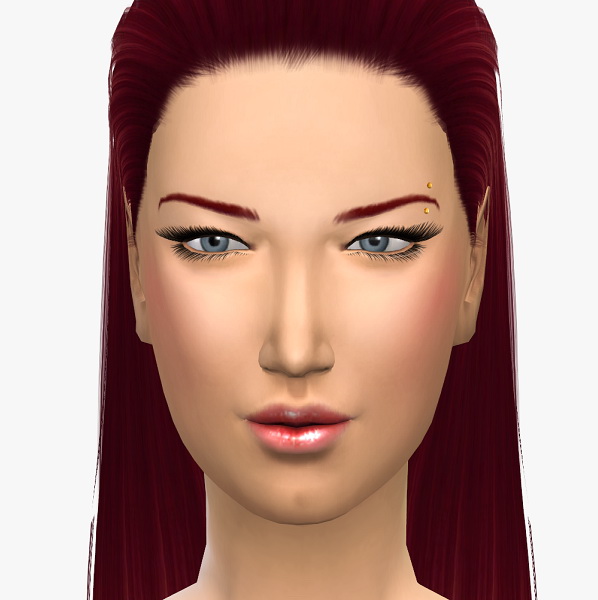  19 Sims 4 Blog: Eyebrow Piercing left