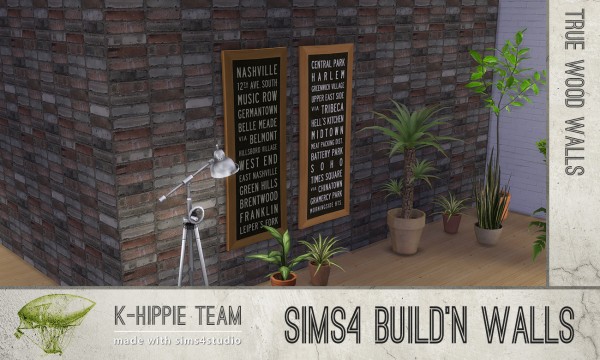  Mod The Sims: 7 brick walls   true seamless   volume 3 by Blackgryffin