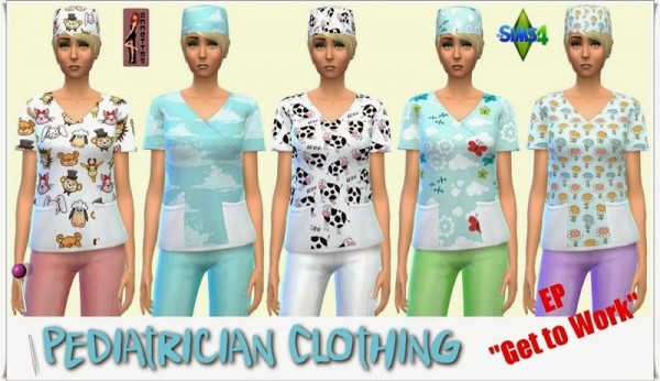  Annett`s Sims 4 Welt: Pediatrician Clothing