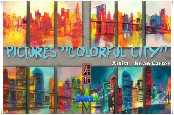  Annett`s Sims 4 Welt: Pictures Colorful City
