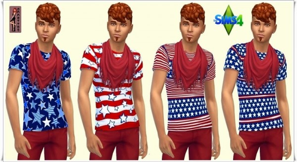  Annett`s Sims 4 Welt: Men Shirt Star