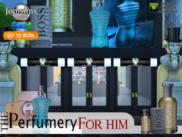  The Sims Resource: The perfumery get to work for male by JomSims