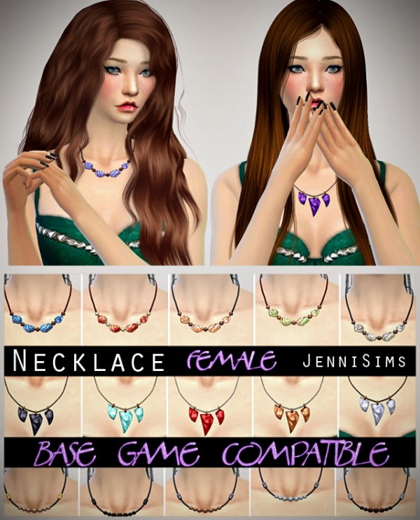  Jenni Sims: Sets of Necklace female