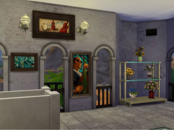  The Sims Resource: Antiques Shop by Ineliz