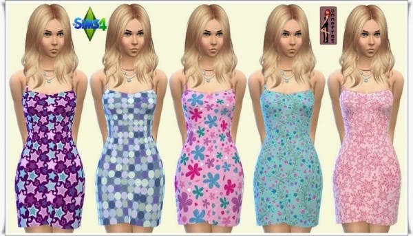  Annett`s Sims 4 Welt: Shirt Dress Easy 
