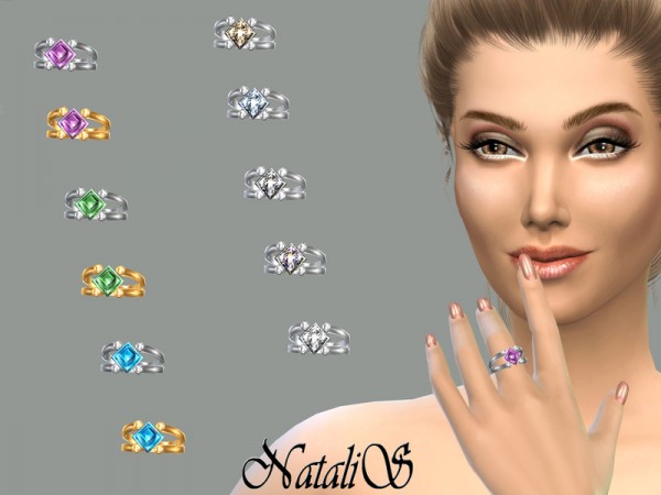  The Sims Resource: Gentle crystal ring by NataliS