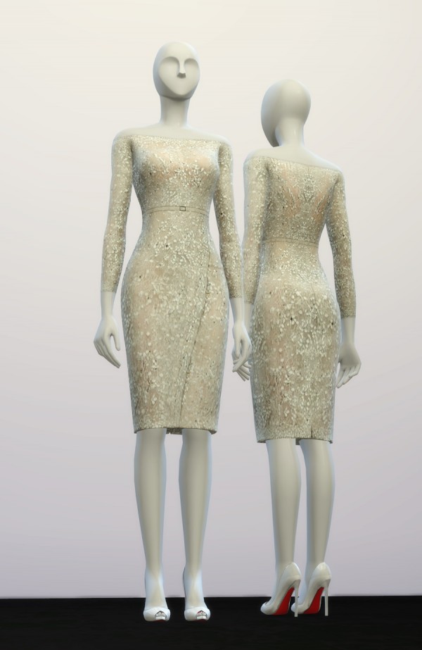  Rusty Nail: Dress inspired by Elie Saab