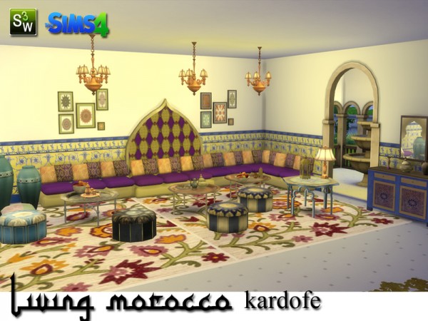  The Sims Resource: Living Morocco by Kardofe