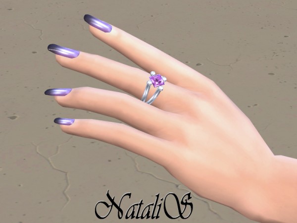  The Sims Resource: Gentle crystal ring by NataliS