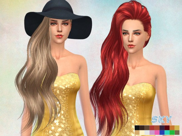  The Sims Resource: Hairstyle 264 by Skysims