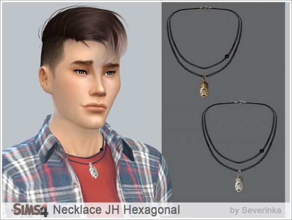  Sims by Severinka: Necklace HJ Hexagonal