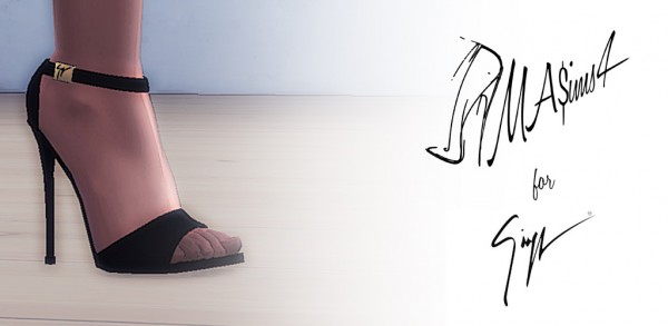  MA$ims 3:  Zanotti Logo Sandals