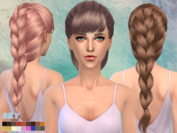  The Sims Resource: Skysims hair 218