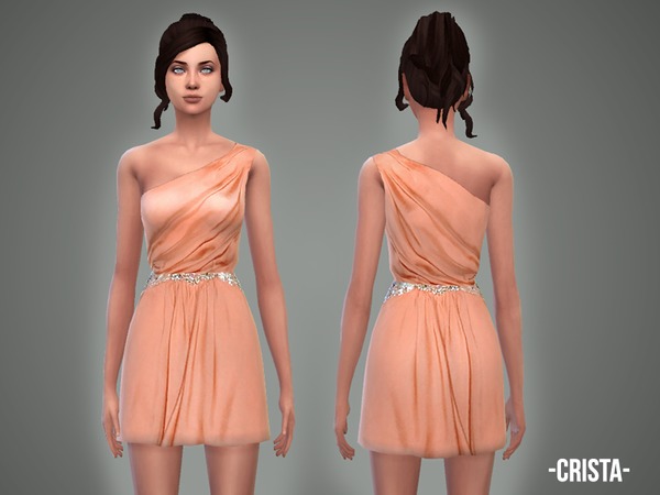  The Sims Resource: Crista   dress by April