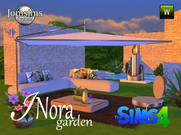  Jom Sims Creations: New Inora garden