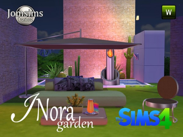  Jom Sims Creations: New Inora garden