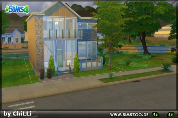 Blackys Sims 4 Zoo: House 2 by ChiLLi