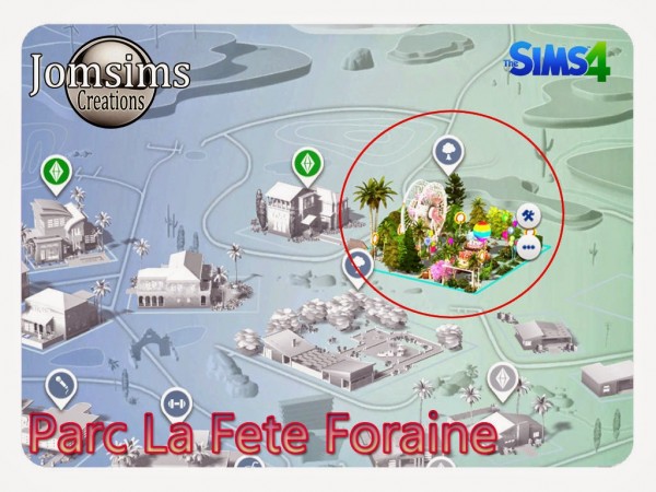  Jom Sims Creations: Decorative Parc La Fete Foraine