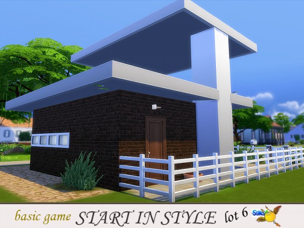  The Sims Resource: Start in Style lot 6 by evi