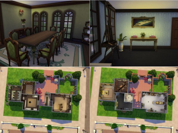  The Sims Resource: Rosso Manor by Ineliz