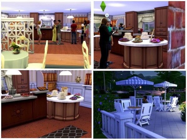  All4Sims: Cafe Morgenrot
