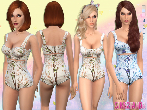  The Sims Resource: 46   Designer summer outfit by Sims2fanbg
