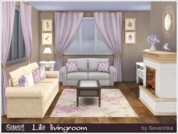  Sims by Severinka: Lilit livingroom