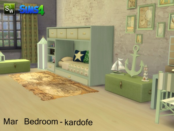 The Sims Resource: Mar Bedroom by Kardofe