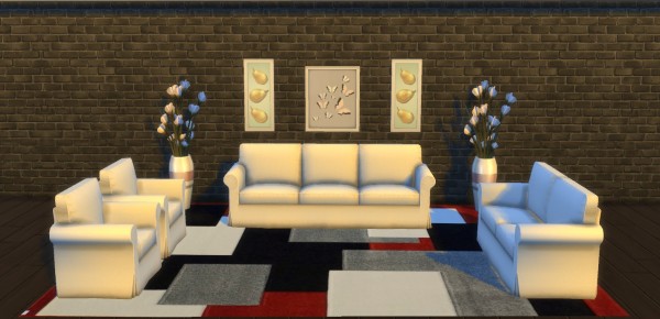  Mod The Sims: EKTORP Chair and Sofas by AdonisPluto