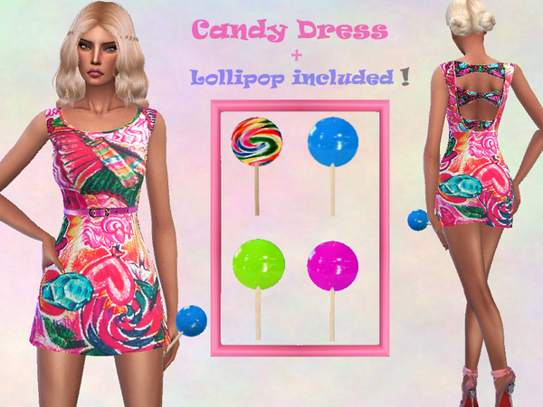  The Sims Resource: Candy Set by PureSim